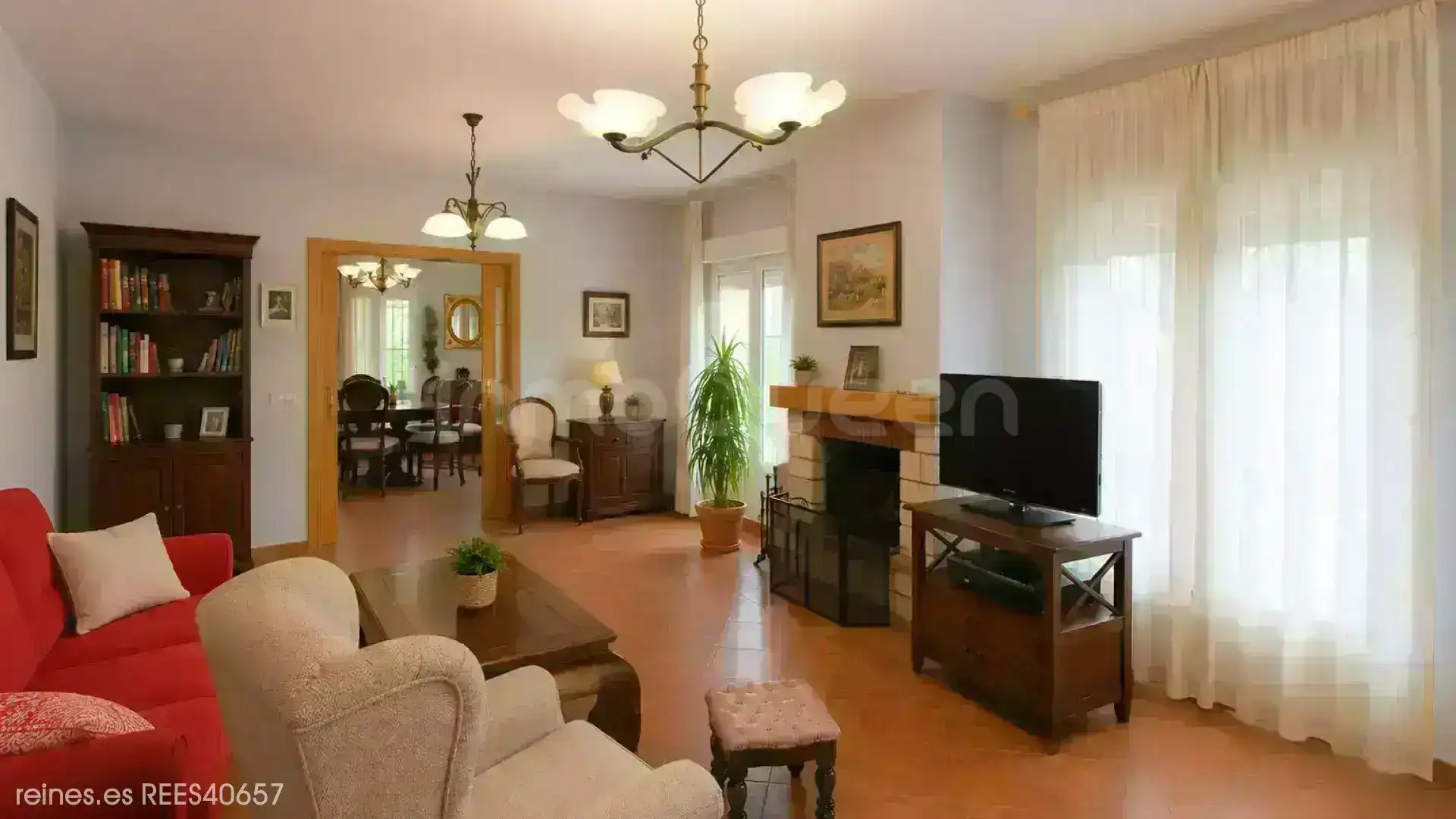 Sala d'estar de Casa o xalet en venda en Villaviciosa de Odón amb Calefacció i Jardí privat