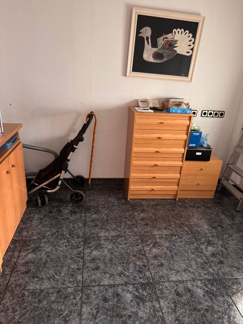 Bedroom of Flat for sale in Badalona  with Air Conditioner, Heating and Furnished