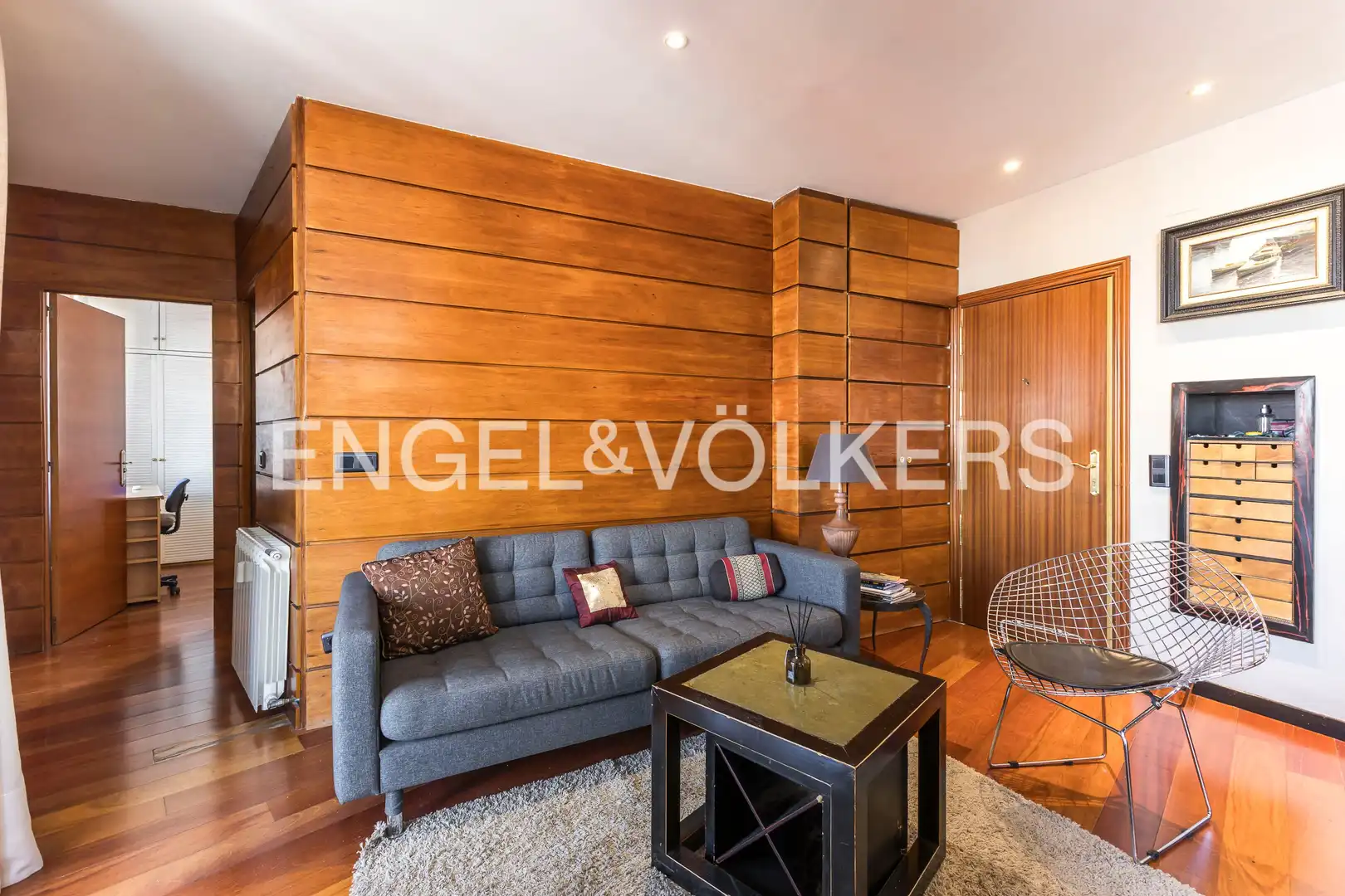 Sala de estar de Ático en venta en Madrid con Aire acondicionado, Calefacción y Terraza