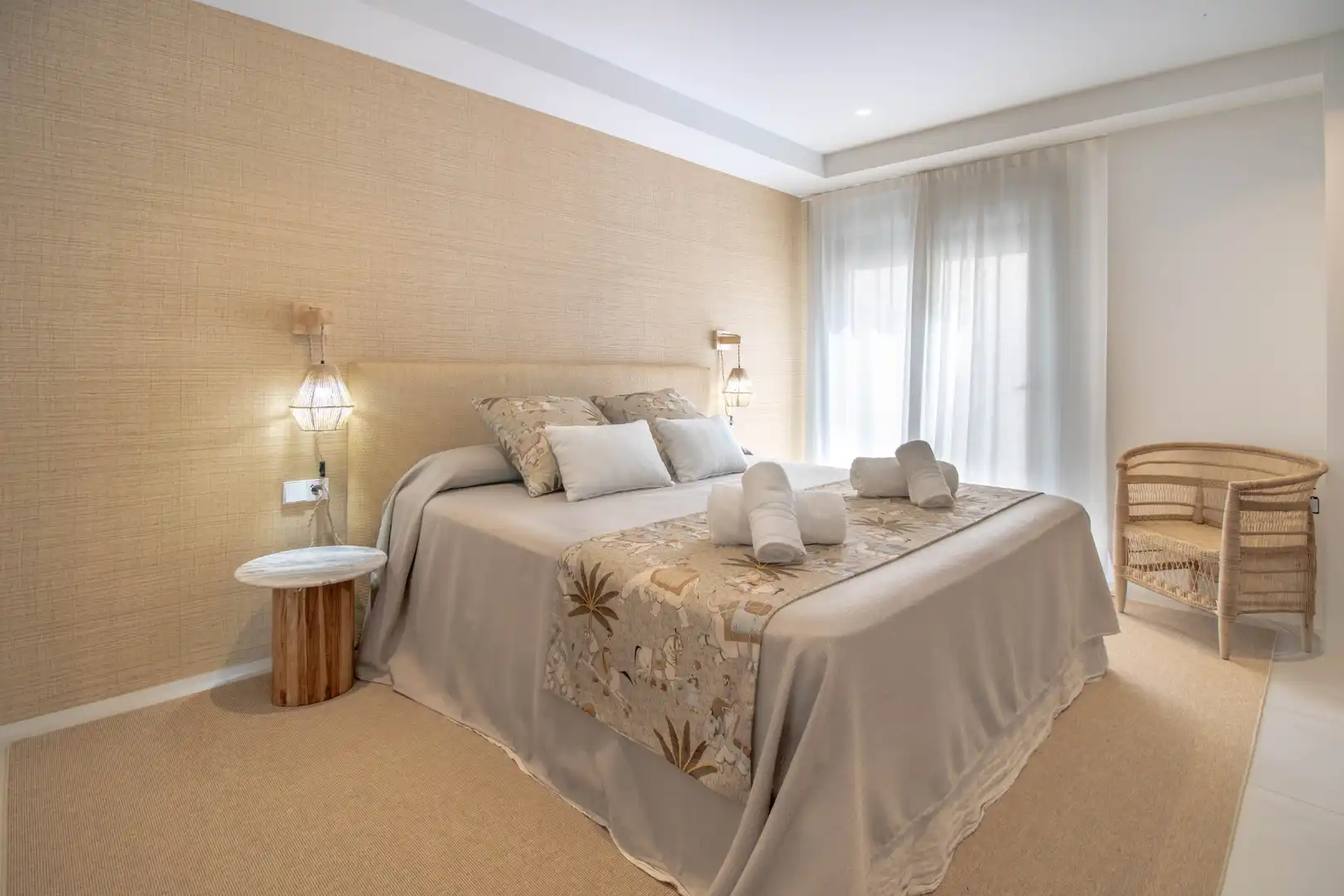 Bedroom of Duplexes for rent in Jávea / Xàbia  with Air Conditioner, Heating and Terrace