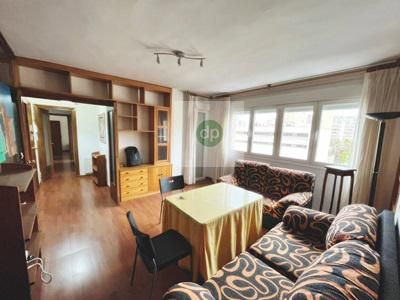 Living room of Apartment to rent in Badajoz Capital  with Air Conditioner, Parquet flooring and Terrace
