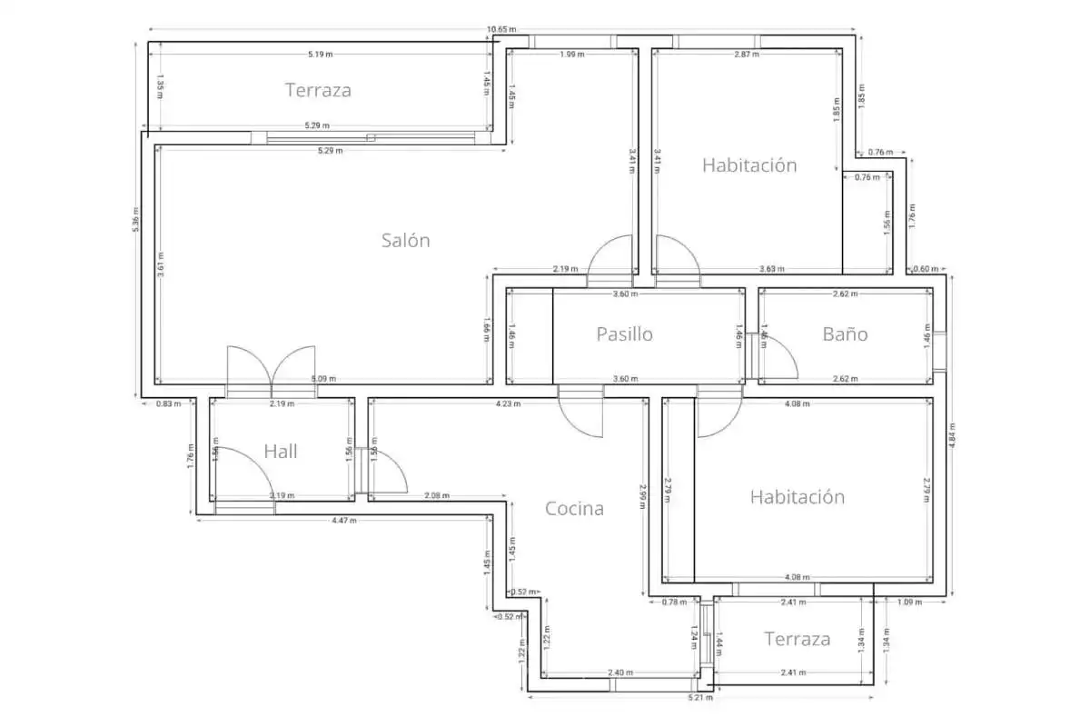 Piso con terraza en venta en Calle Cervantes ., imagen 35
