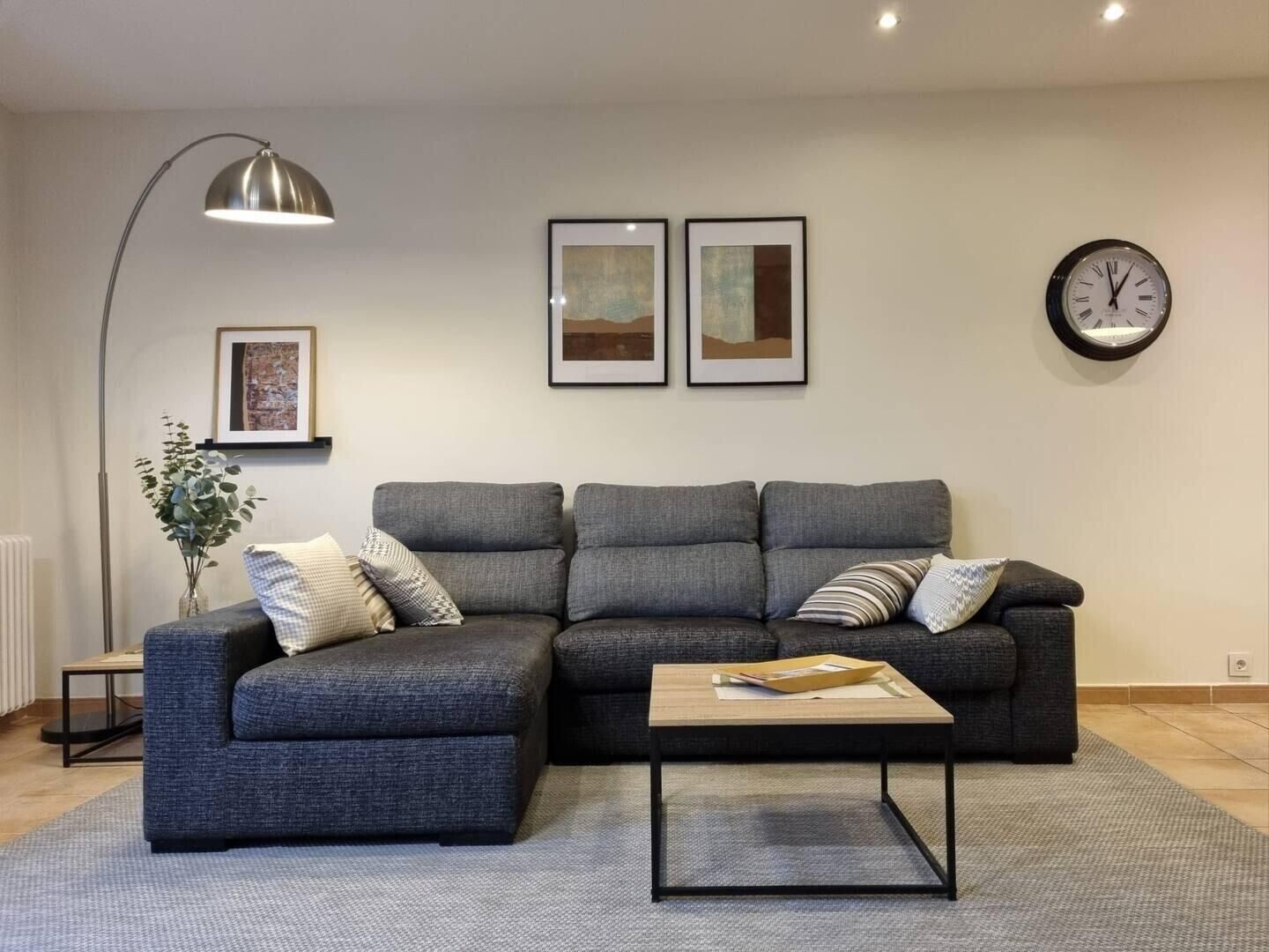 Sala de estar de Piso de alquiler en A Coruña Capital 