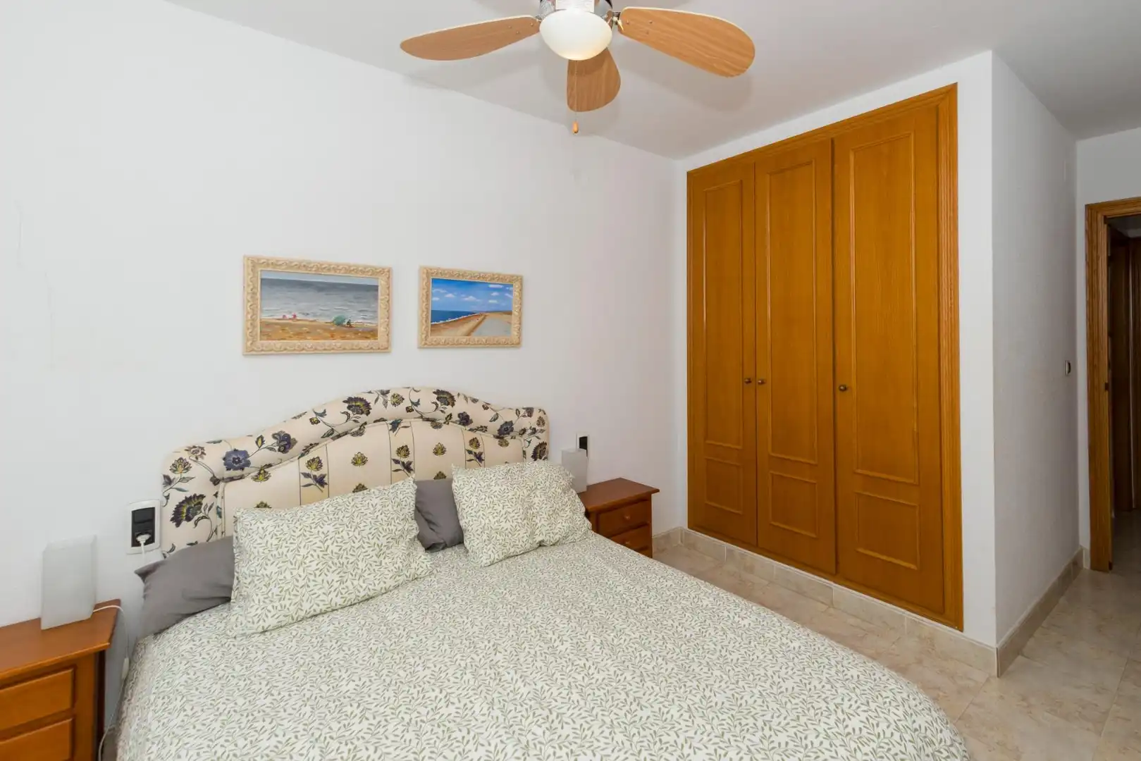 Schlafzimmer von Wohnungen zum Verkauf in Benicasim / Benicàssim mit Privatgarten, Terrasse und Gemeinschaftspool