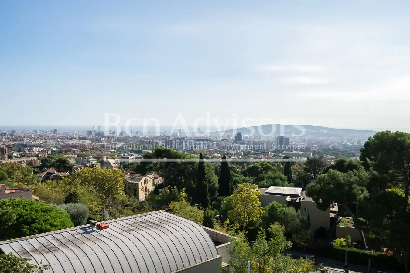 Vista exterior de Casa o chalet en venta en Barcelona con Aire acondicionado, Calefacción y Jardín privado