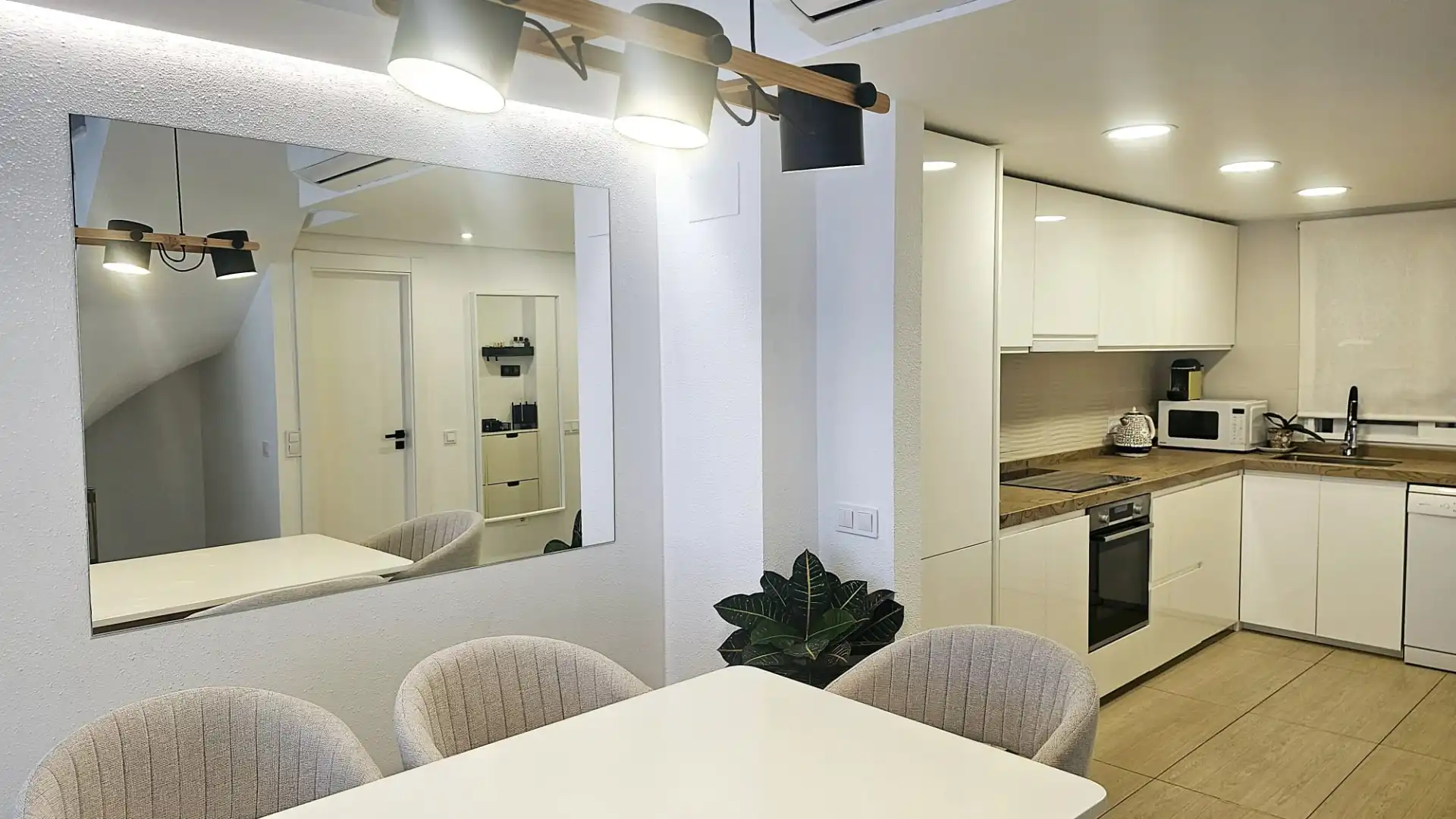 Cocina de Casa adosada en venta en Calpe / Calp con Aire acondicionado, Terraza y Amueblado