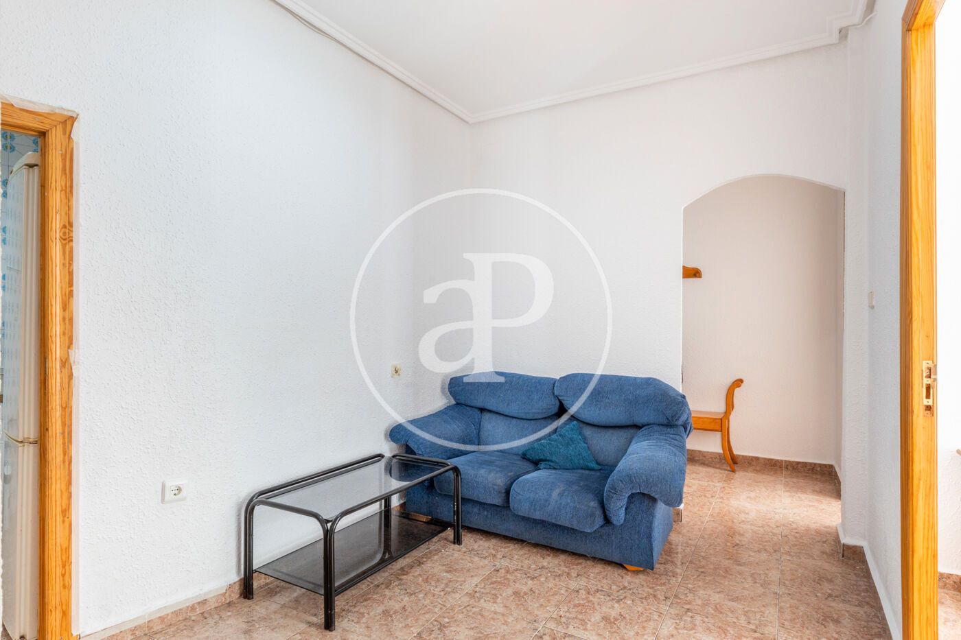Living room of Flat to rent in  Valencia Capital  with Air Conditioner, Heating and Furnished