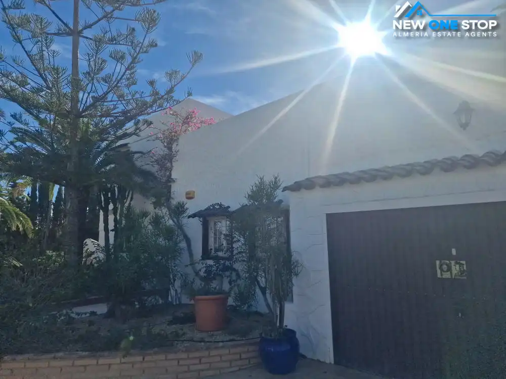 Vista exterior de Casa o chalet en venta en Mojácar con Aire acondicionado, Calefacción y Jardín privado