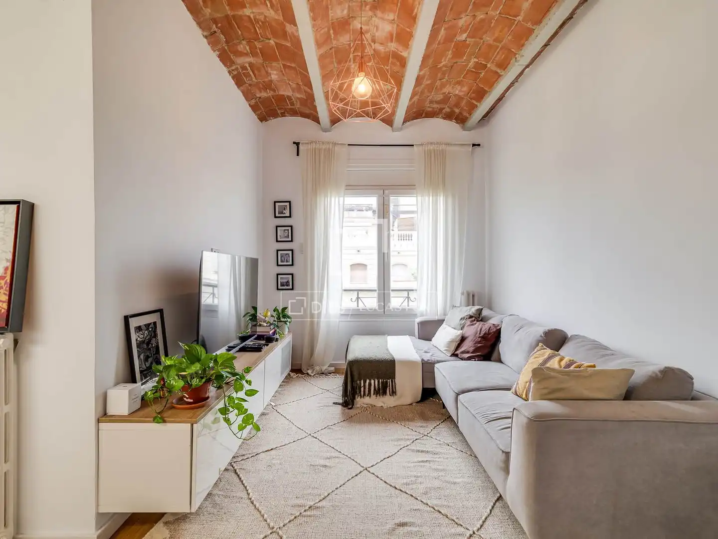 Sala d'estar de Pis en venda en Eixample