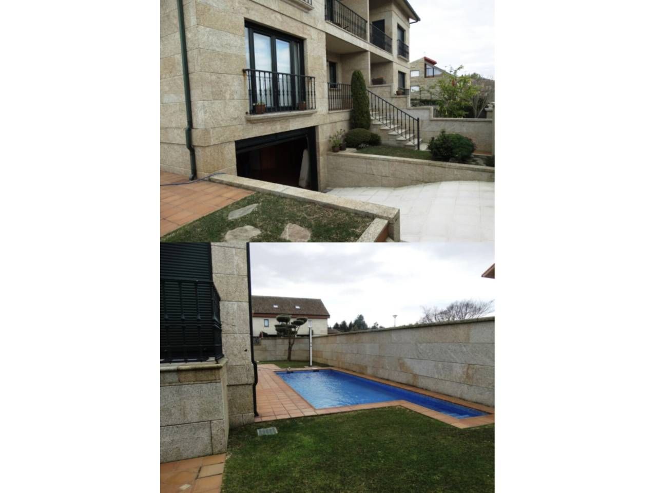 Swimming pool of House or chalet to rent in Nigrán  with Heating, Private garden and Terrace