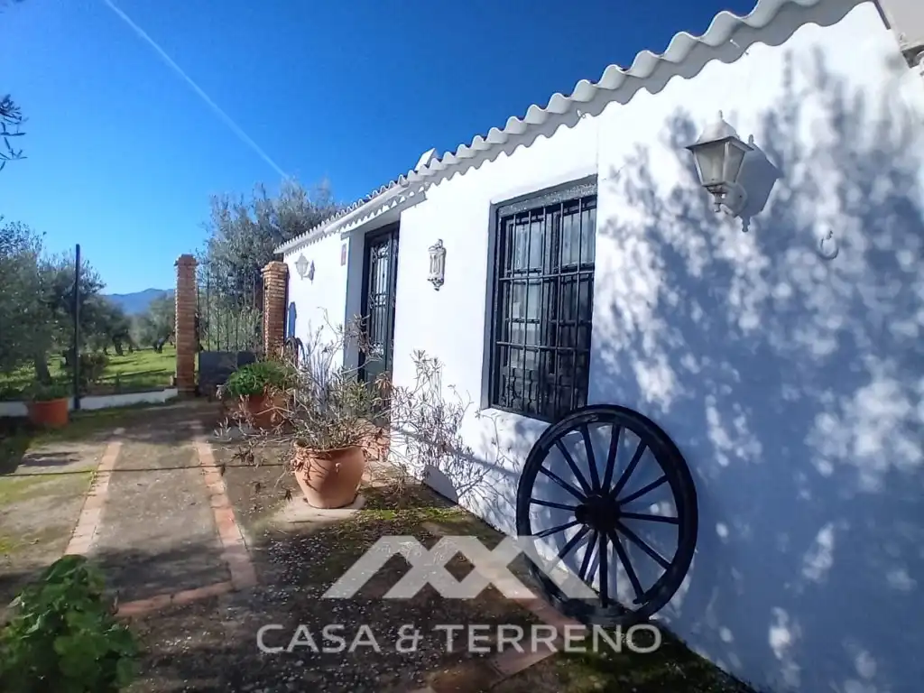 Vista exterior de Casa o xalet en venda en Alozaina amb Piscina