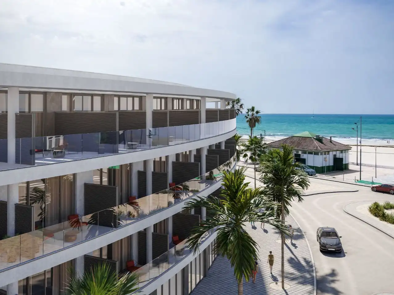 Vista exterior de Apartament en venda en Barbate ciudad