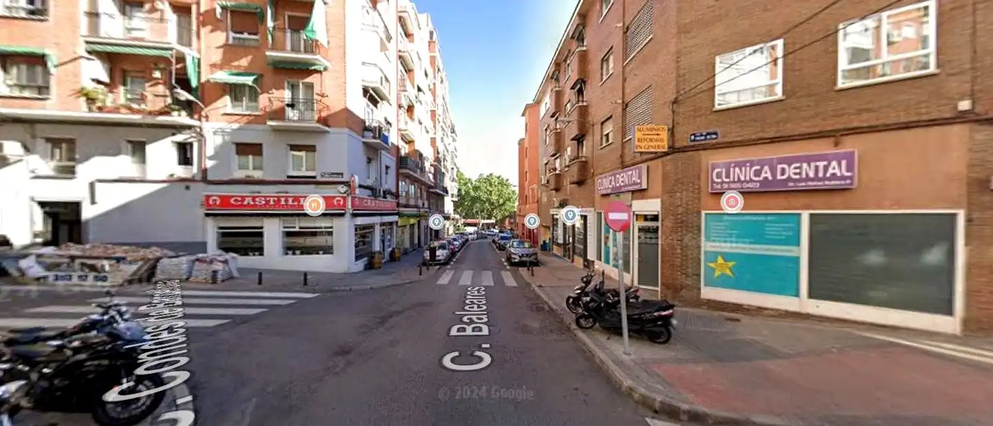 Exterior view of Office for rent in Madrid  with Air Conditioner and Furnished