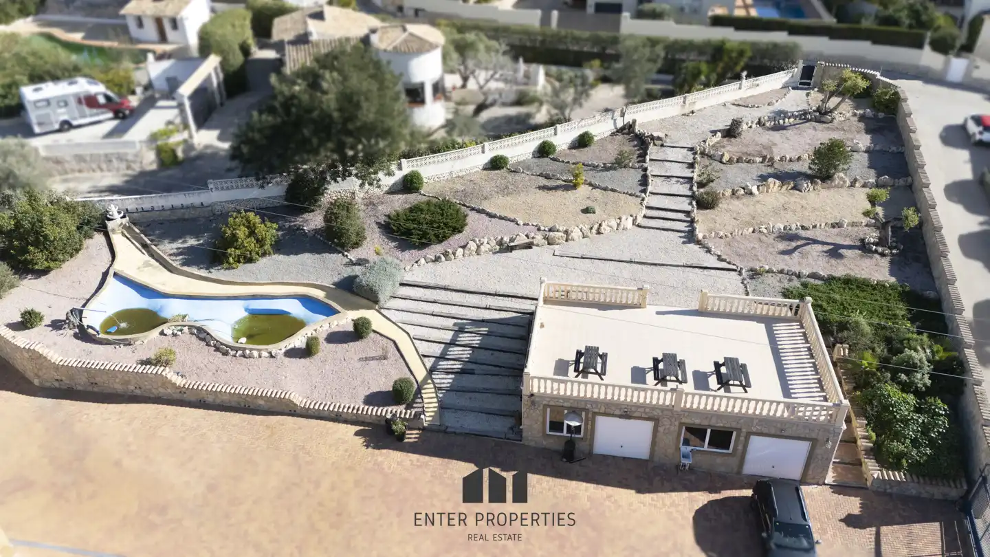 Vista exterior de Piso en venta en Moraira con Aire acondicionado, Calefacción y Piscina