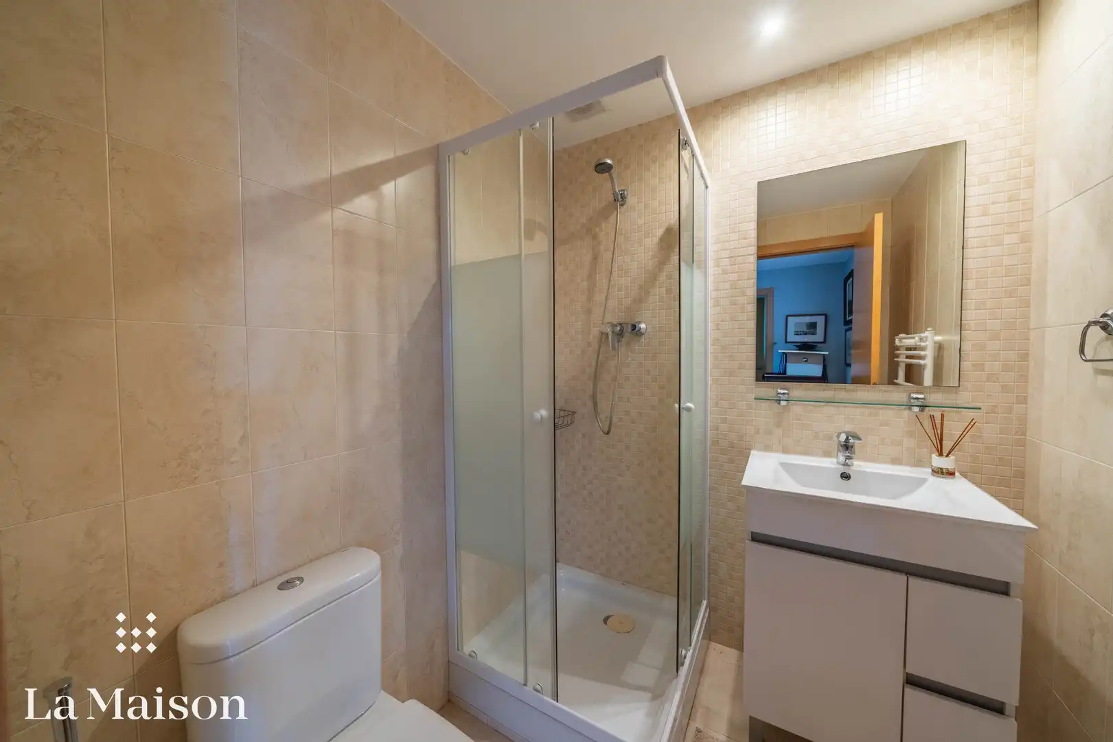 Baño de Casa adosada en venta en Cabrils con Aire acondicionado, Calefacción y Jardín privado