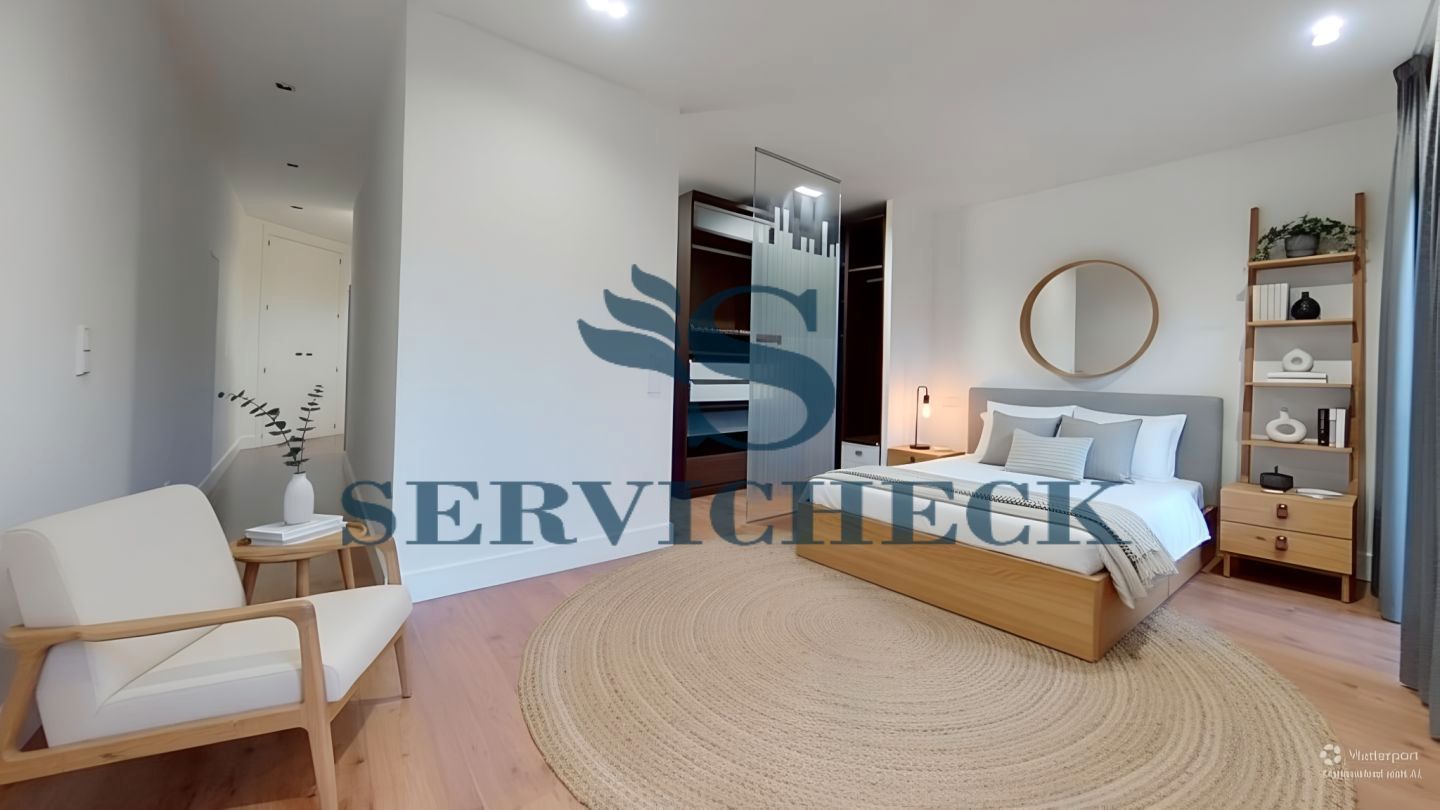 Dormitori de Pis de lloguer en  Madrid Capital amb Aire condicionat i Calefacció