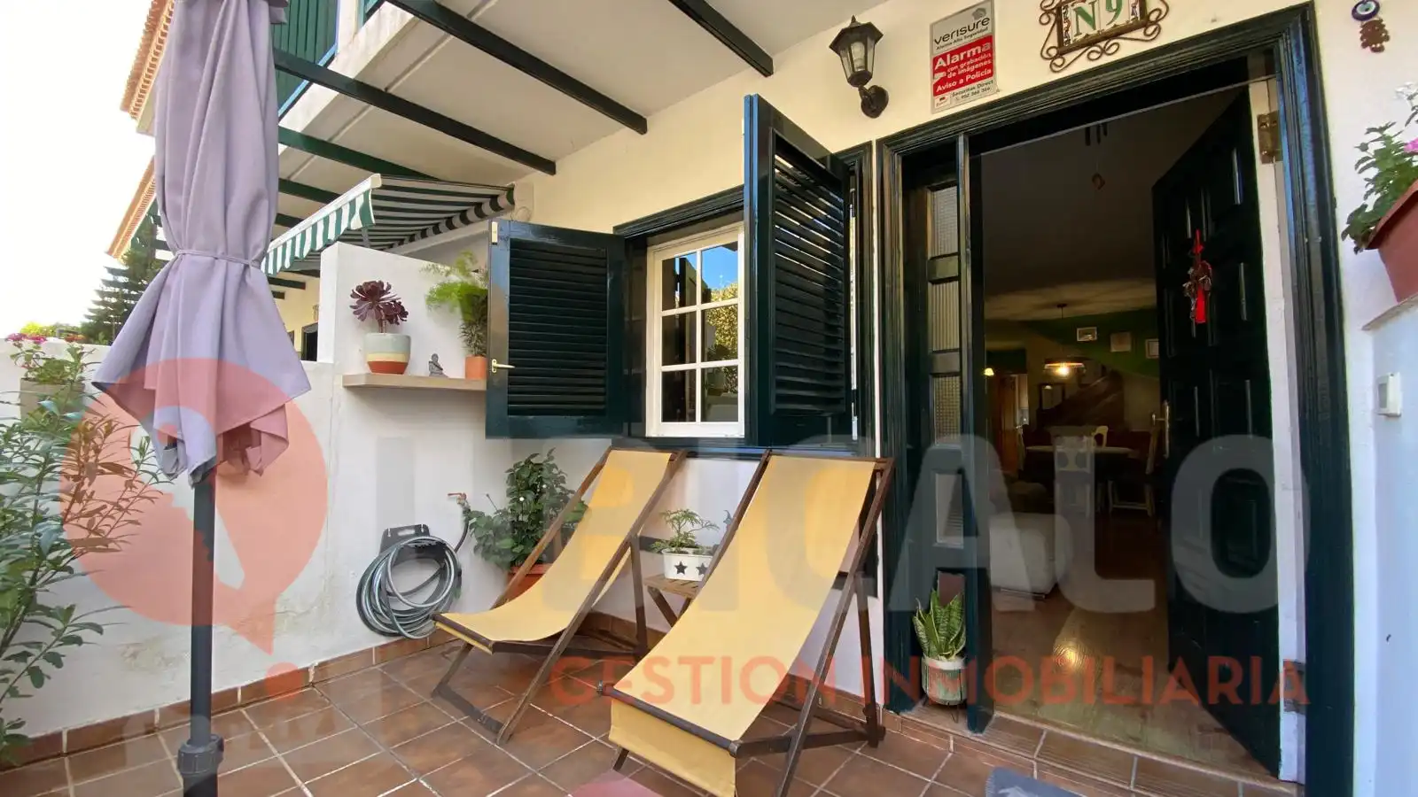 Terraza de Casa adosada en venta en La Laguna