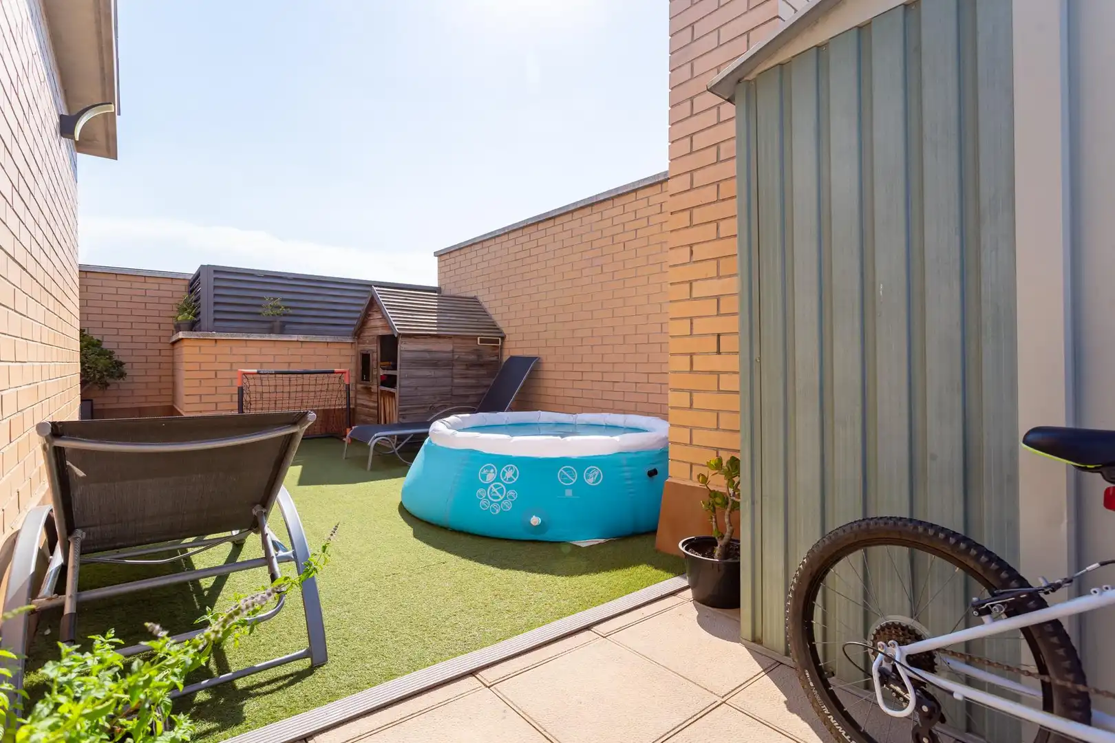 Terrace of Attic for sale in Reus  with Air Conditioner, Private garden and Parquet flooring