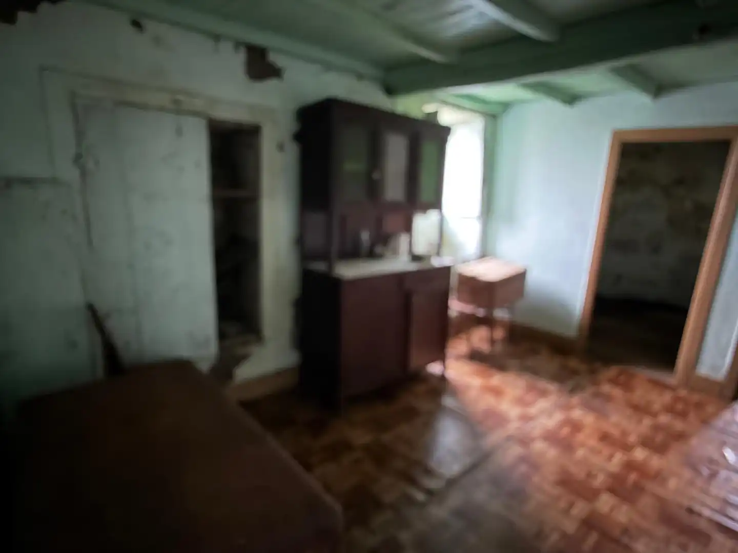 Cocina de Casa adosada en venta en A Lama   con Jardín privado