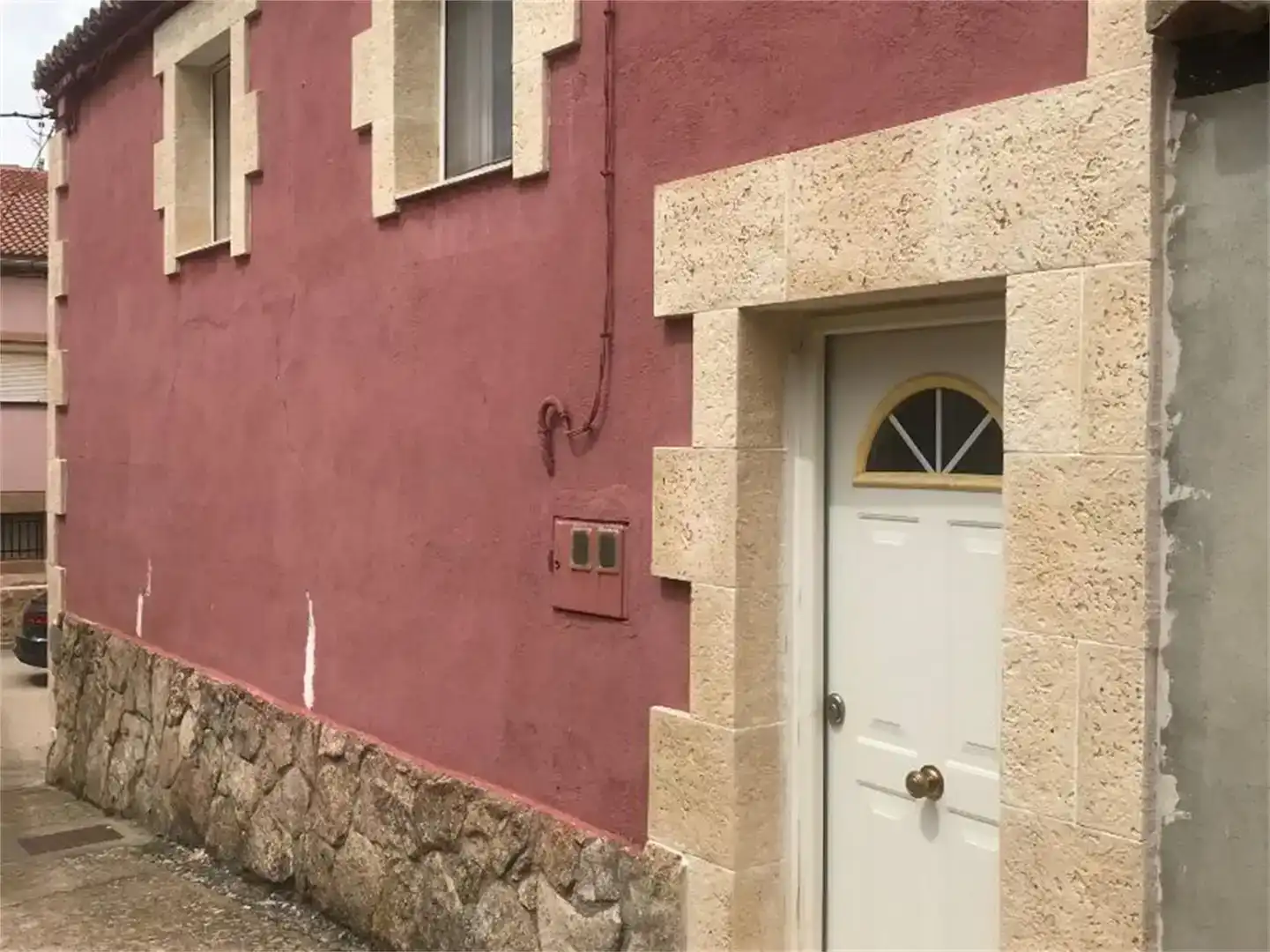 Vista exterior de Finca rústica en venda en Retortillo de Soria amb Moblat, Forn i Rentadora
