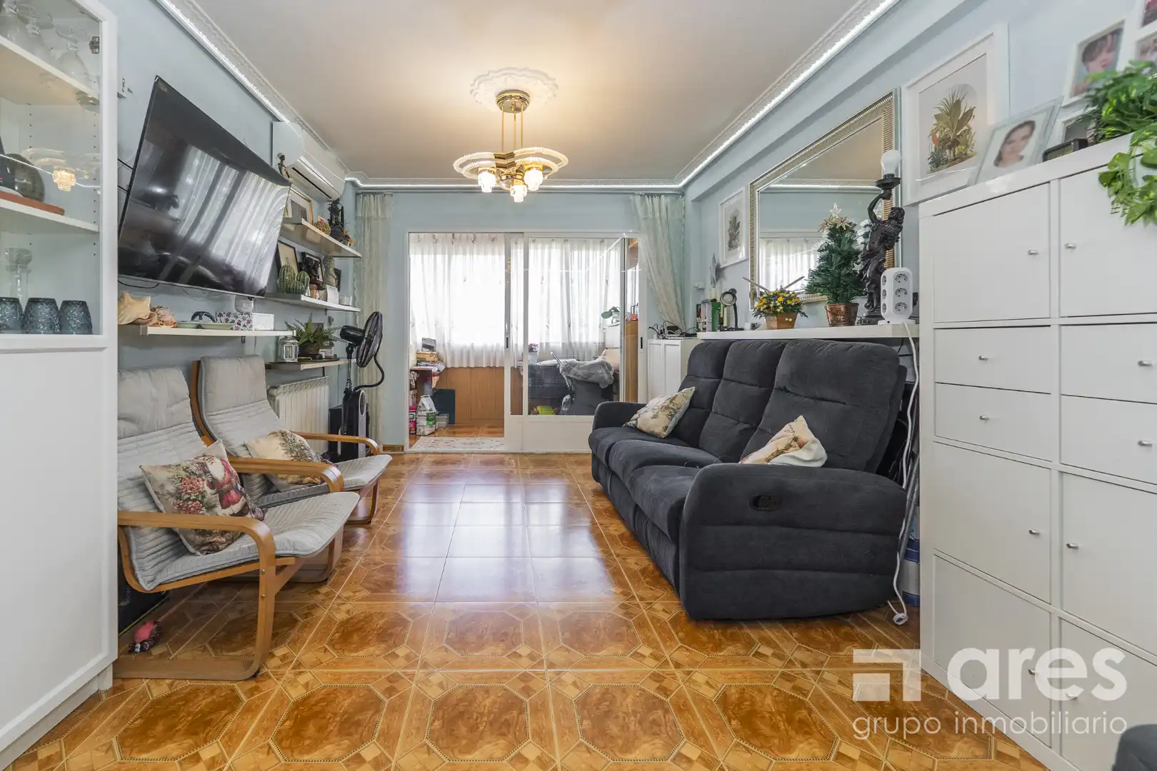 Sala de estar de Piso en venta en Alcalá de Henares con Aire acondicionado, Calefacción y Terraza