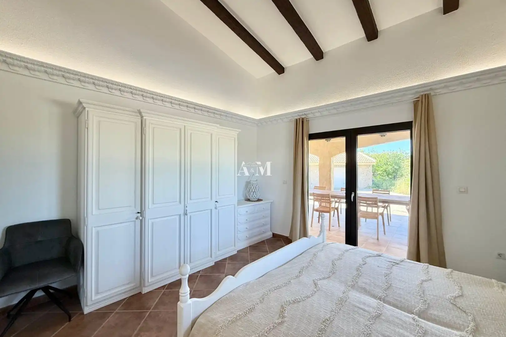 Habitación de Casa o chalet de alquiler en San Miguel de Salinas con Aire acondicionado, Calefacción y Jardín privado