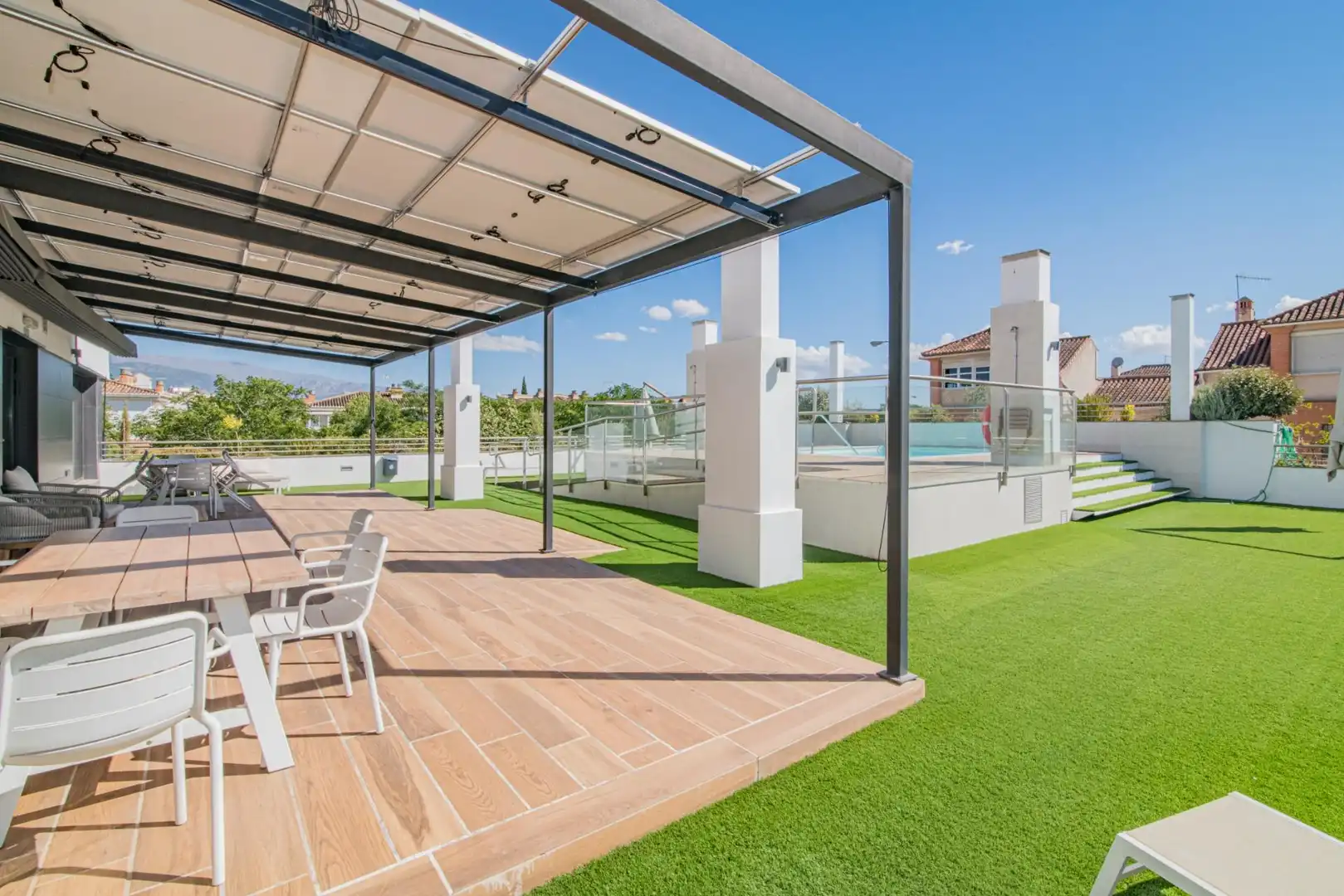 Terrasse von Wohnungen zur Miete in Granada mit Klimaanlage, Heizung und Terrasse