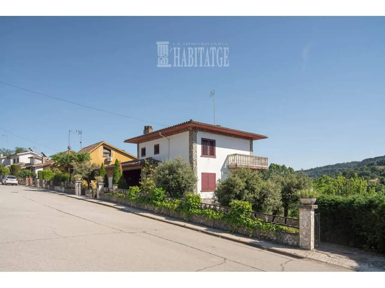 Vista exterior de Casa o xalet en venda en Les Masies de Voltregà amb Calefacció i Jardí privat