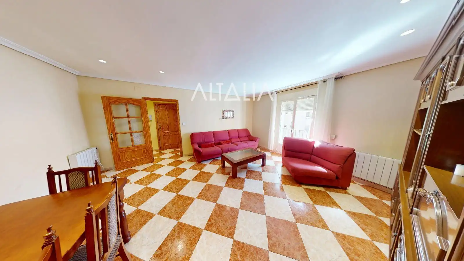Sala de estar de Piso en venta en Cuenca con Calefacción y Terraza