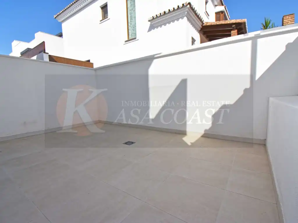 Terrace of Detached homes for sale in Mijas  with Air Conditioner and Terrace