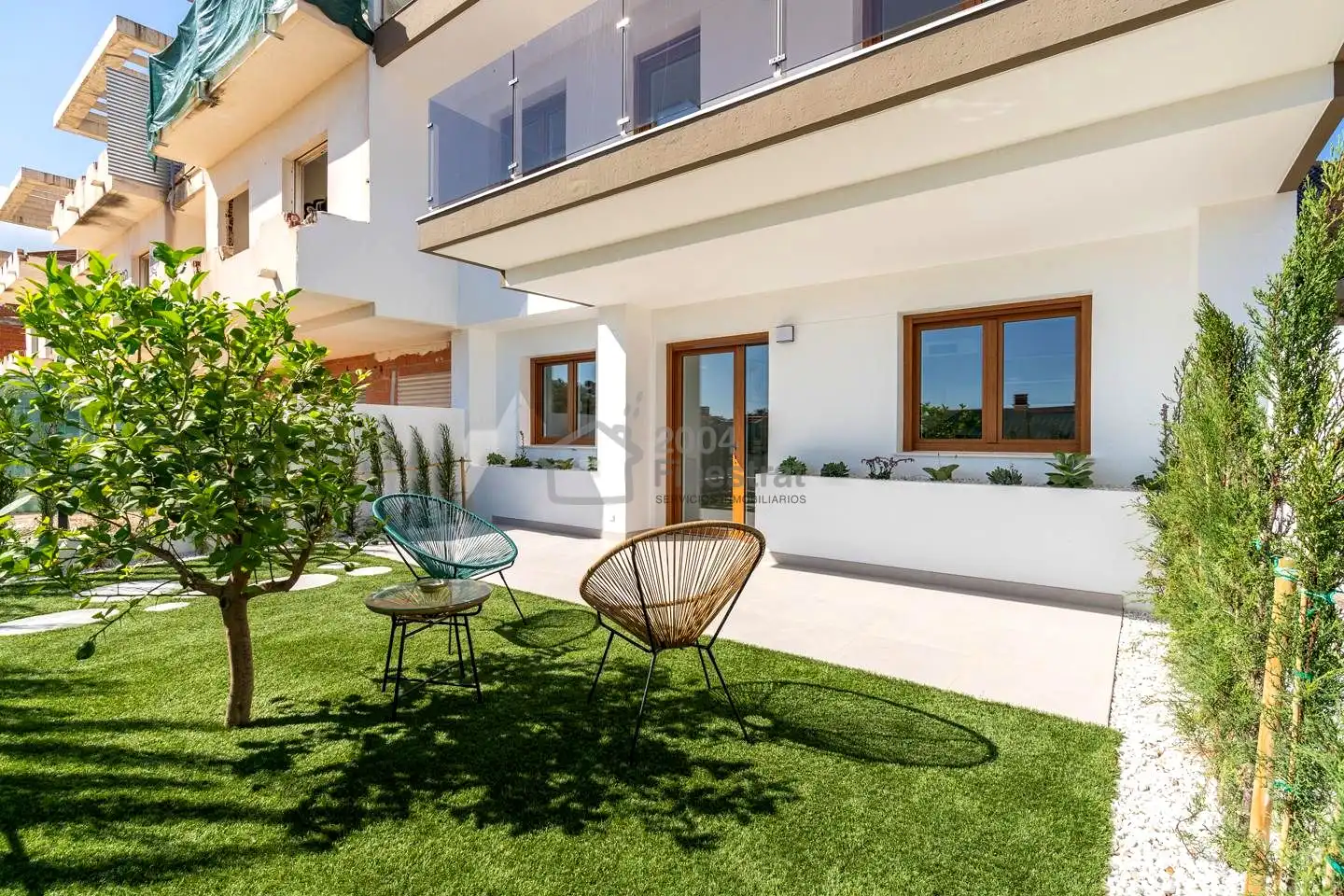 Terraza de Casa adosada en venta en La Nucia con Aire acondicionado, Jardín privado y Terraza