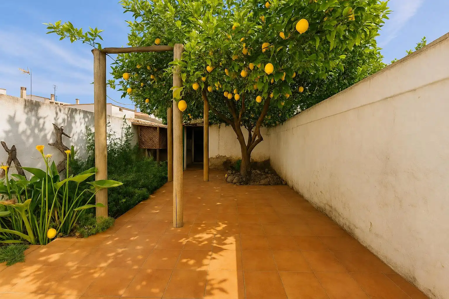 Garten von Erdgeschoss zum Verkauf in  Palma de Mallorca mit Terrasse