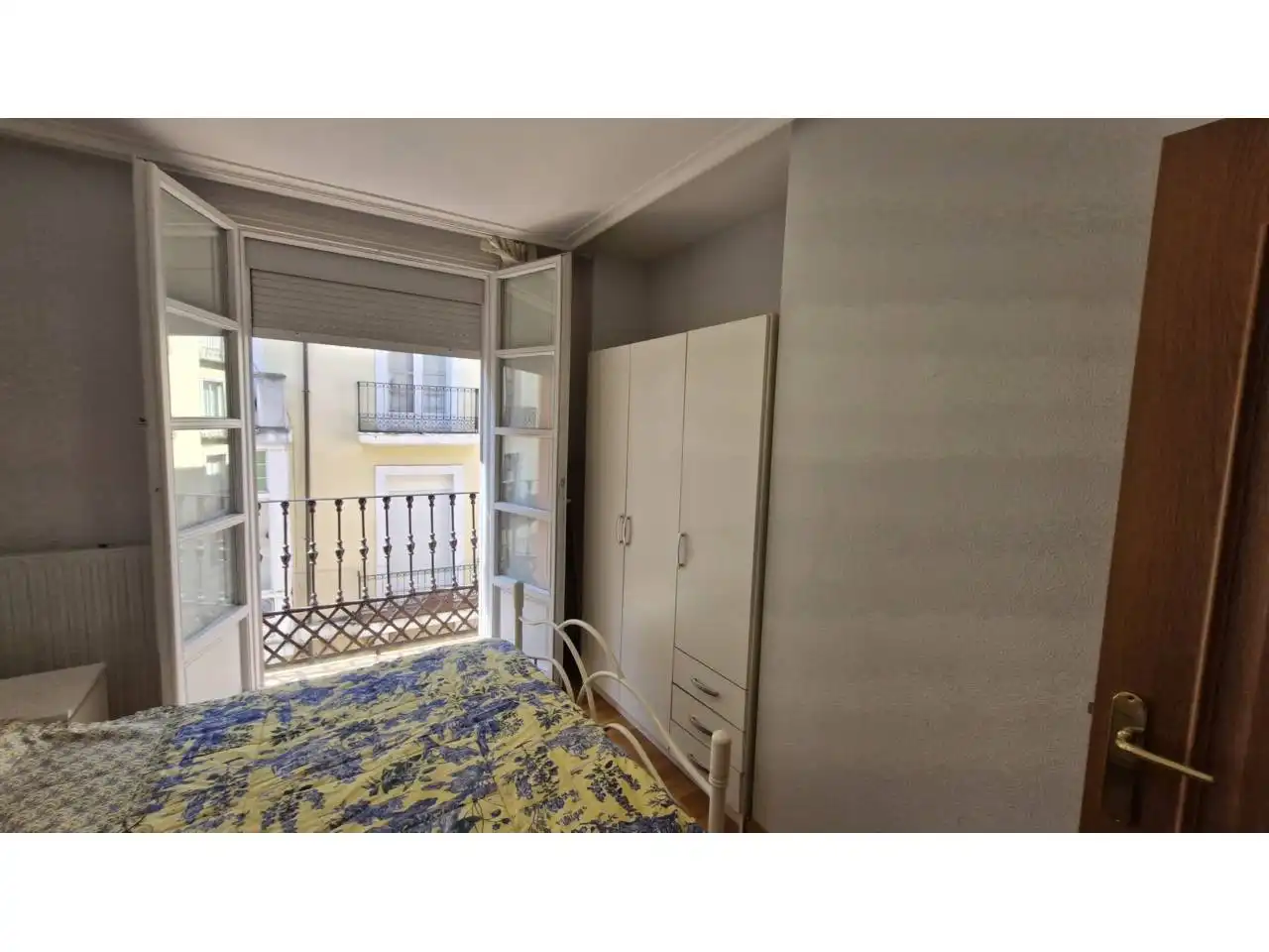 Schlafzimmer von Wohnung zur Miete in  Logroño mit Heizung, Parkett und Abstellraum