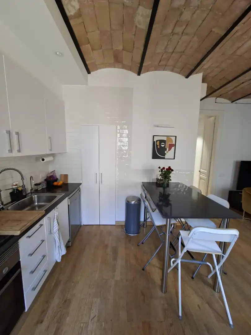 Cuina de Apartament en venda en Barcelona amb Aire condicionat, Calefacció i Parquet