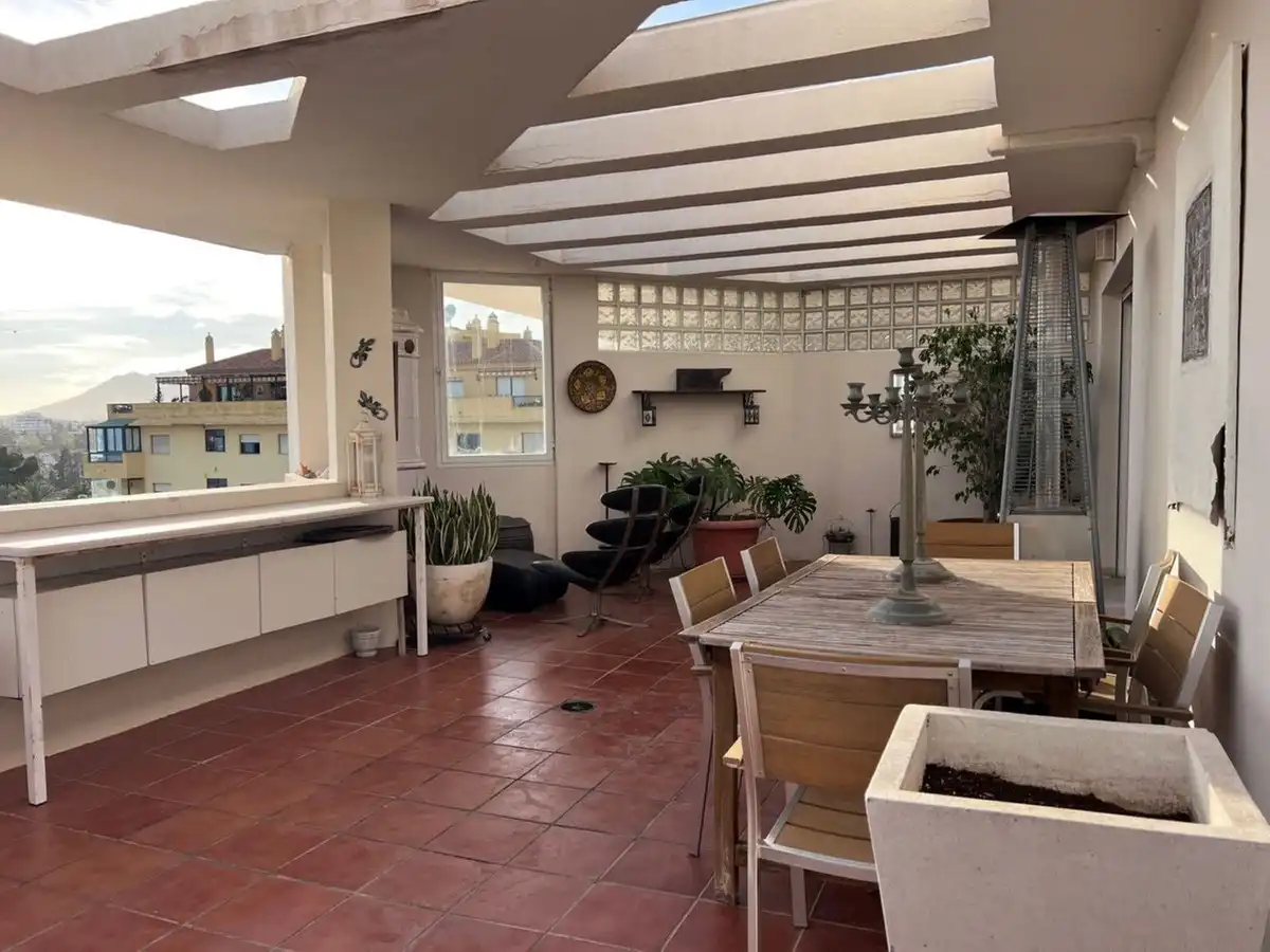 Terrassa de Dúplex de lloguer en Marbella amb Aire condicionat, Terrassa i Moblat
