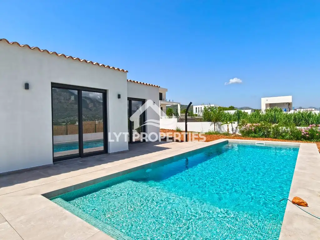 Exterior view of Houses for sale in Jávea / Xàbia  with Air Conditioner, Private garden and Terrace