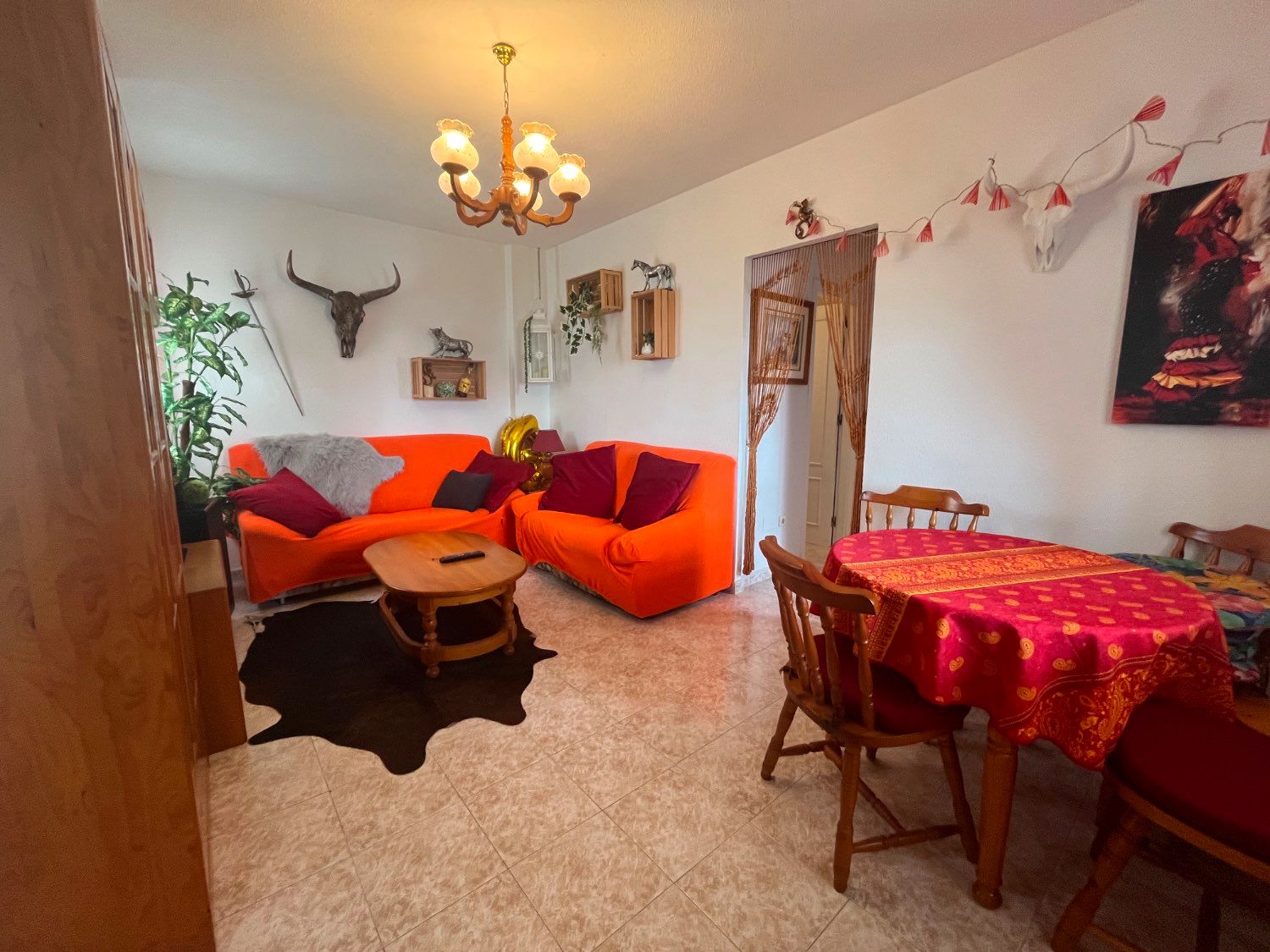 Living room of Apartment for sale in Orihuela  with Air Conditioner, Terrace and Swimming Pool