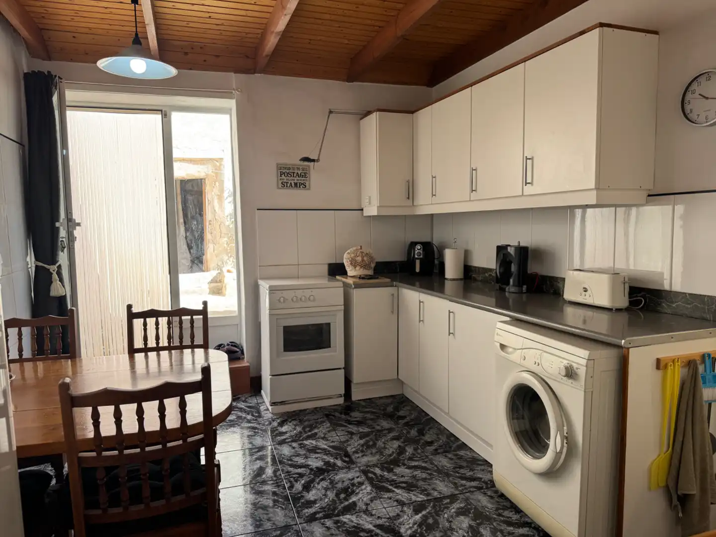 Cocina de Casa o chalet en venta en Caravaca de la Cruz con Aire acondicionado, Jardín privado y Trastero