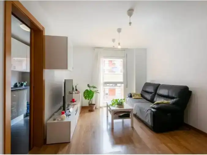 Sala de estar de Piso en venta en Badalona con Aire acondicionado