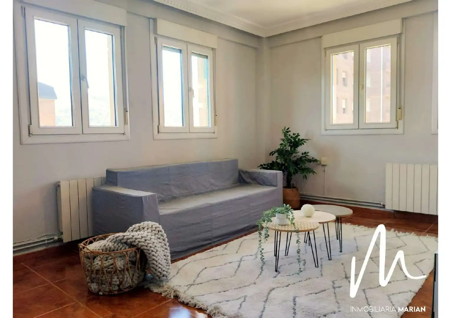 Wohnzimmer von Wohnung zum Verkauf in Bilbao  mit Heizung und Terrasse