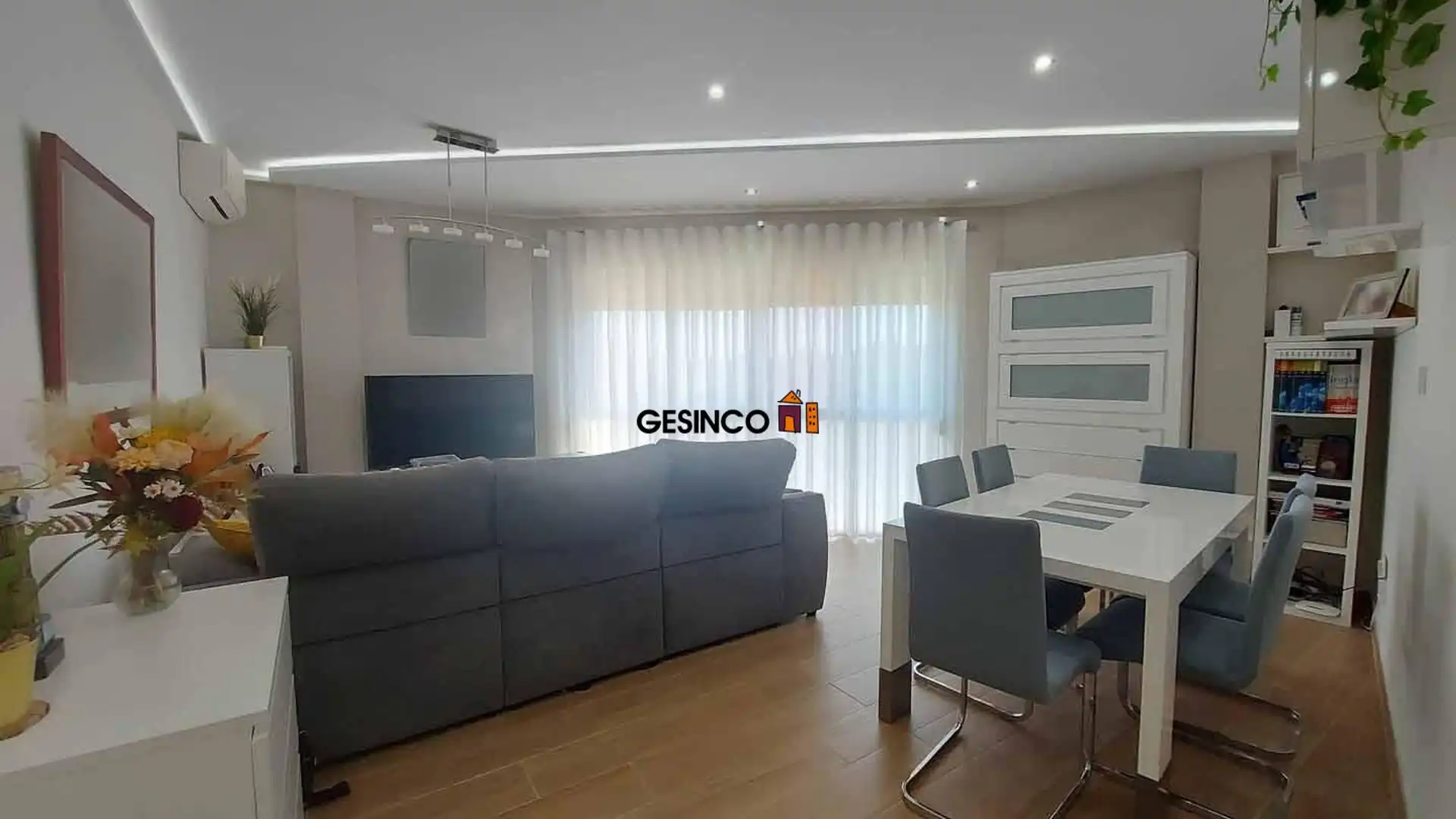 Sala de estar de Piso en venta en El Genovés con Aire acondicionado, Trastero y Balcón