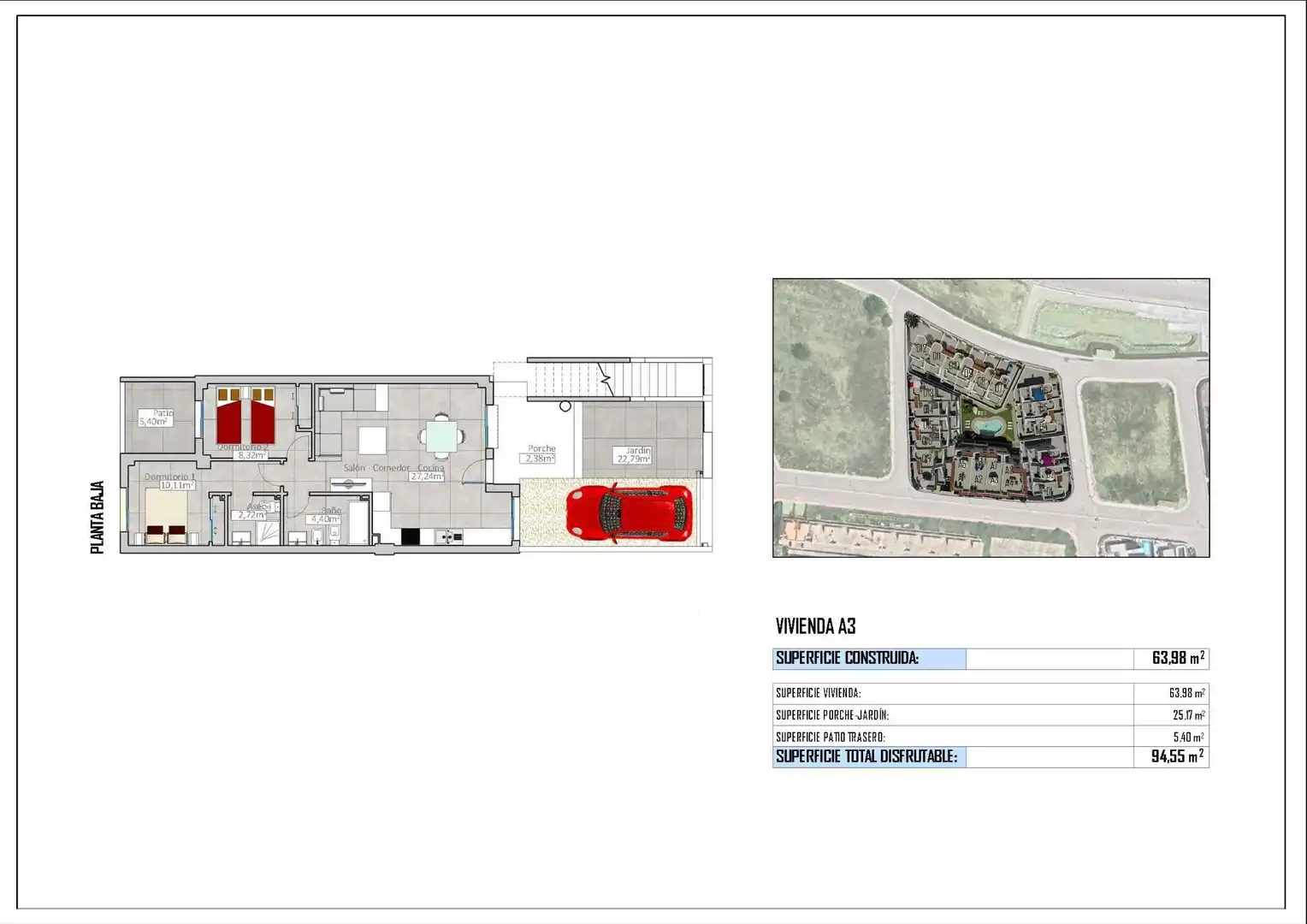 Bungalow con piscina in vendita a Cox, imagen 12