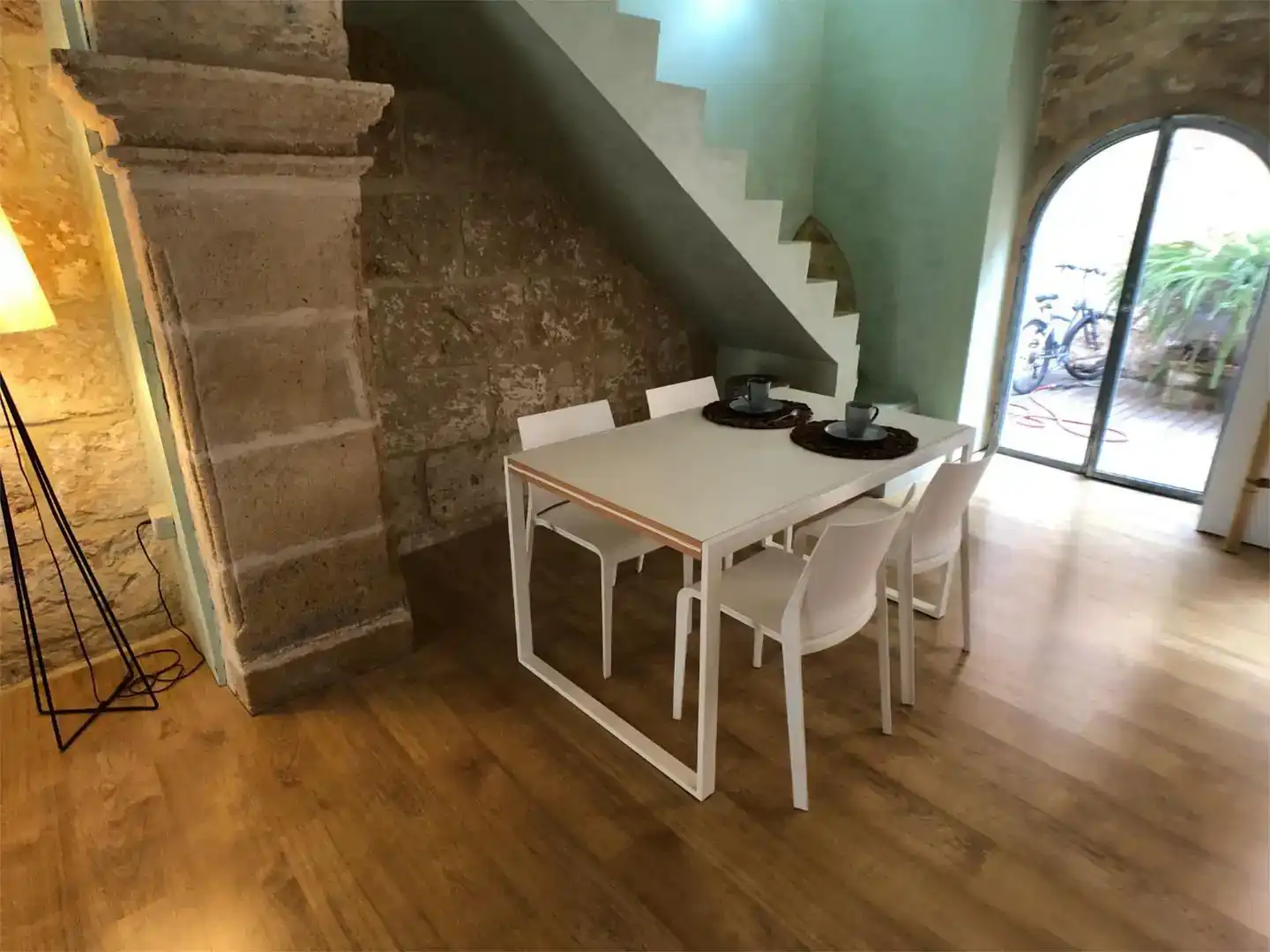 Esszimmer von Wohnung zur Miete in Jávea / Xàbia mit Klimaanlage und Balkon