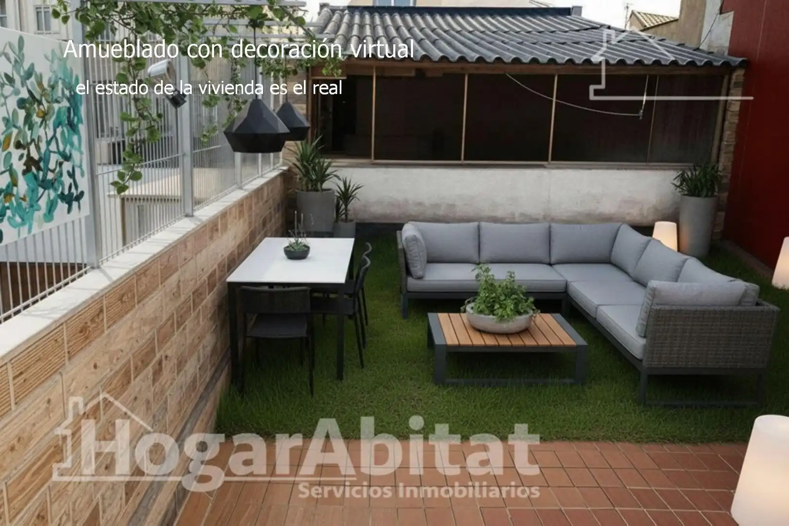 Terraza de Casa o chalet en venta en Vila-real con Balcón