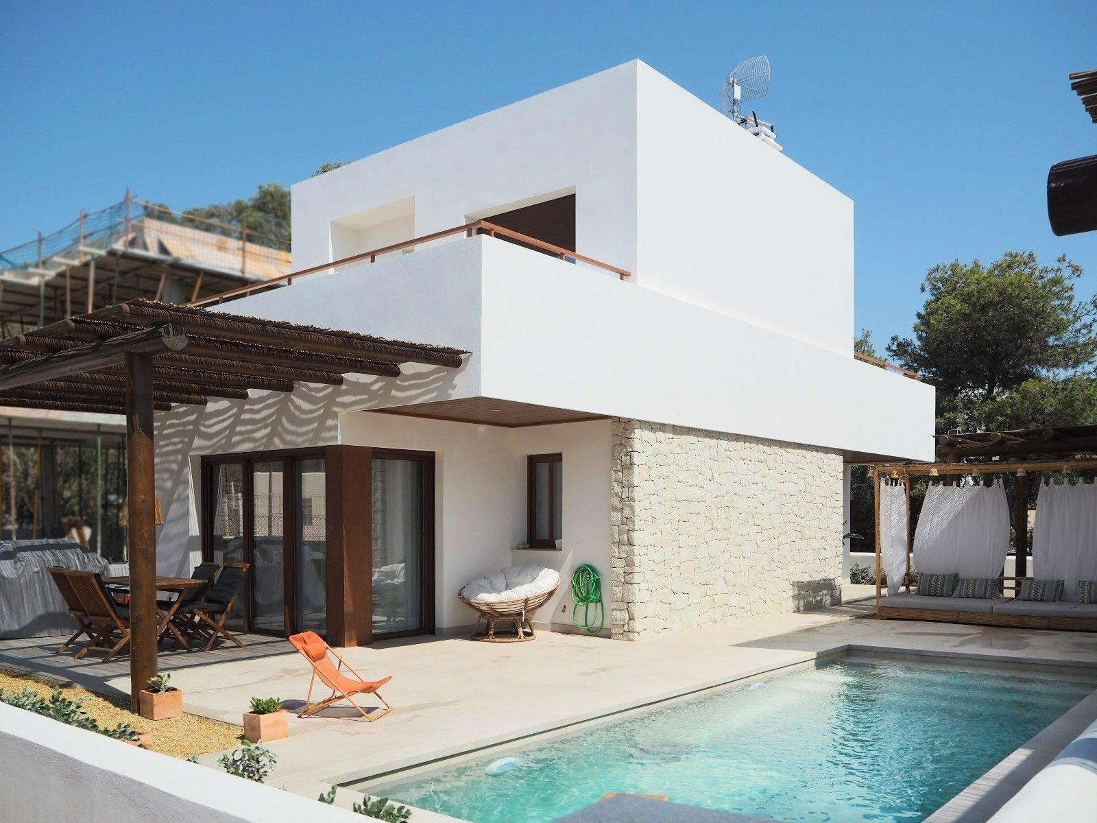 Vista exterior de Casa o xalet en venda en Cuevas del Almanzora amb Piscina