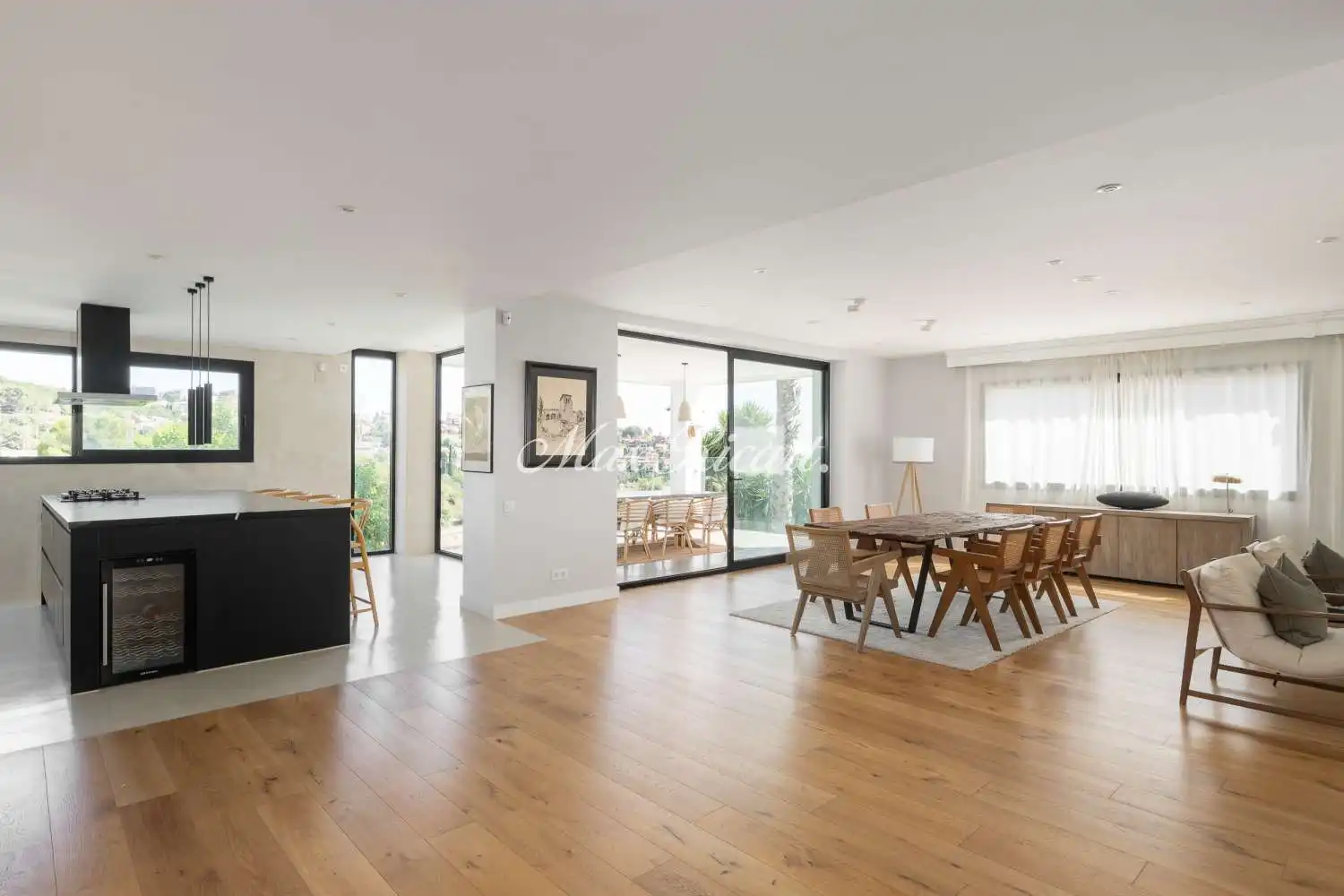 Dining room of Houses for rent in Sant Just Desvern  with Air Conditioner, Heating and Terrace