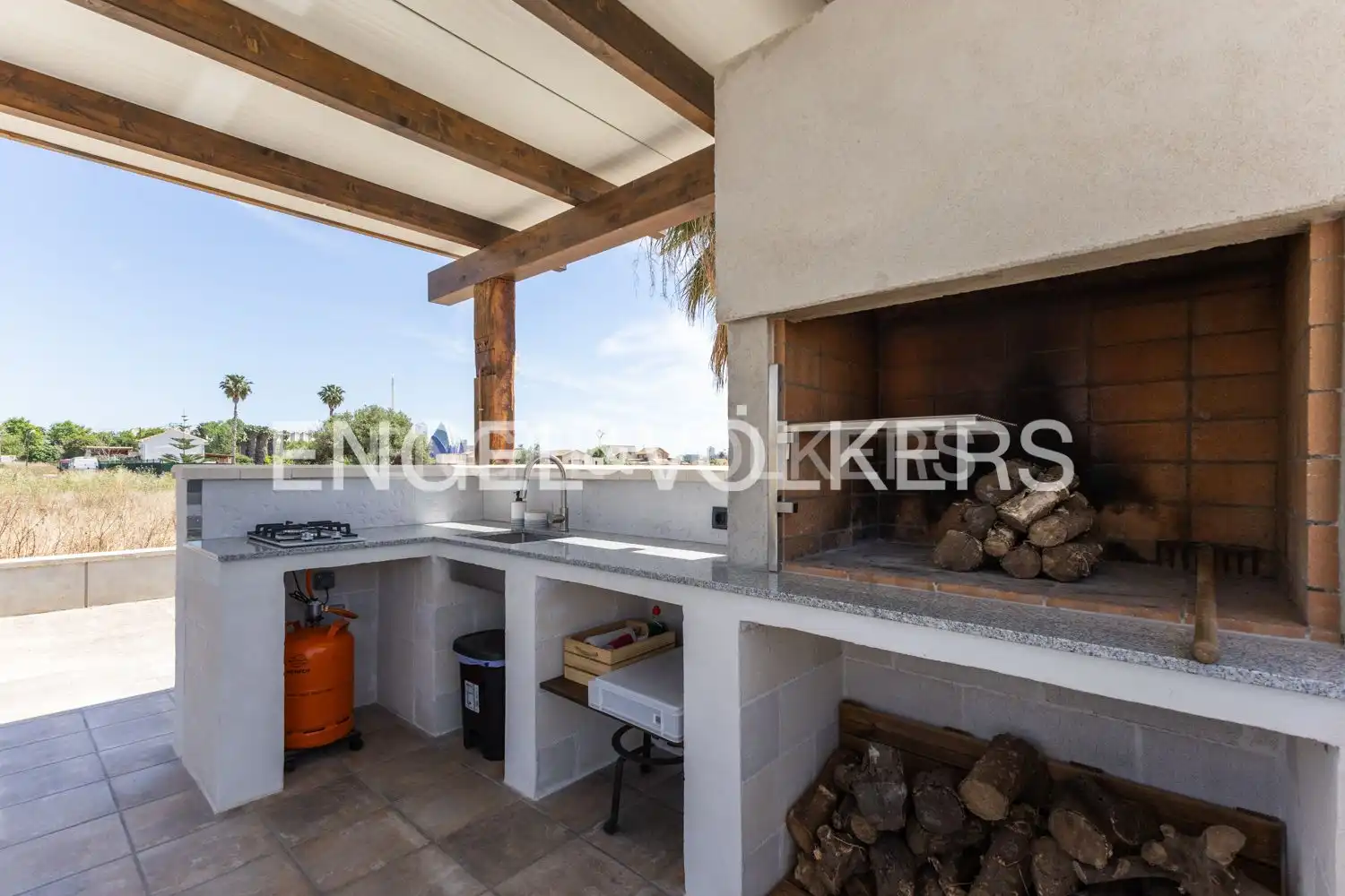 Terraza de Casa o chalet en venta en Valencia con Aire acondicionado, Calefacción y Jardín privado