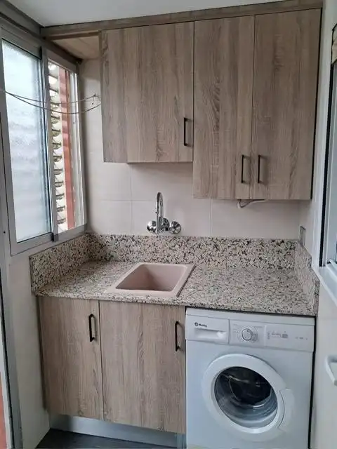 Cocina de Piso en venta en Valencia con Aire acondicionado, Jardín privado y Balcón