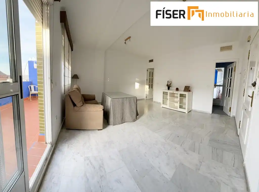Exterior view of Flat for rent in Zafra  with Air Conditioner, Heating and Terrace