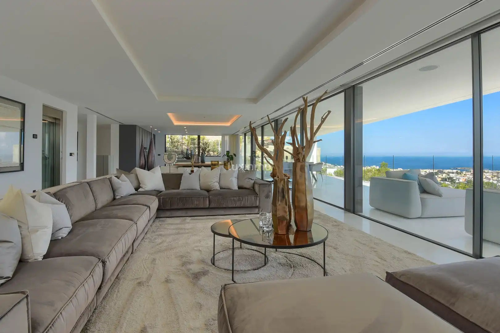 Sala d'estar de Casa o xalet en venda en Eivissa amb Aire condicionat, Calefacció i Terrassa